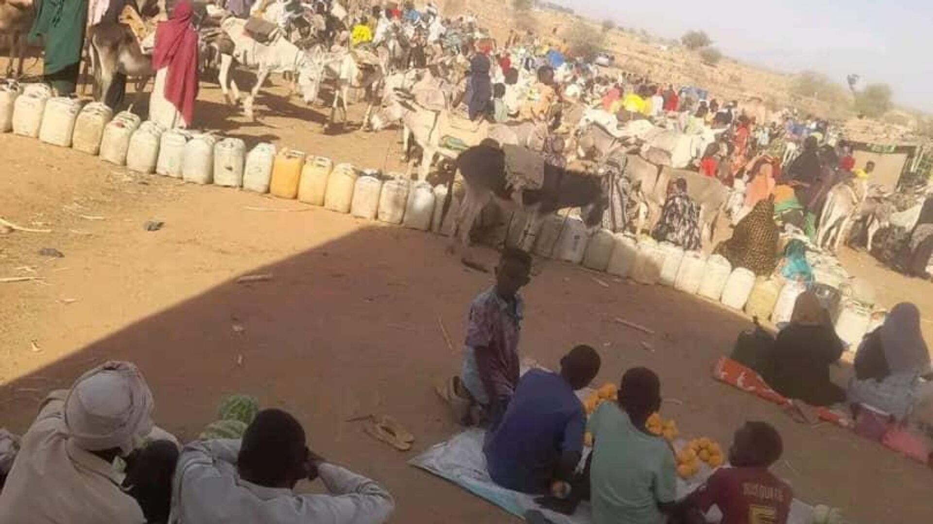 حركة العدل والمساواة السودانية تطلق حملة إنسانية لإنقاذ النازحين فى مدينة الفاشر