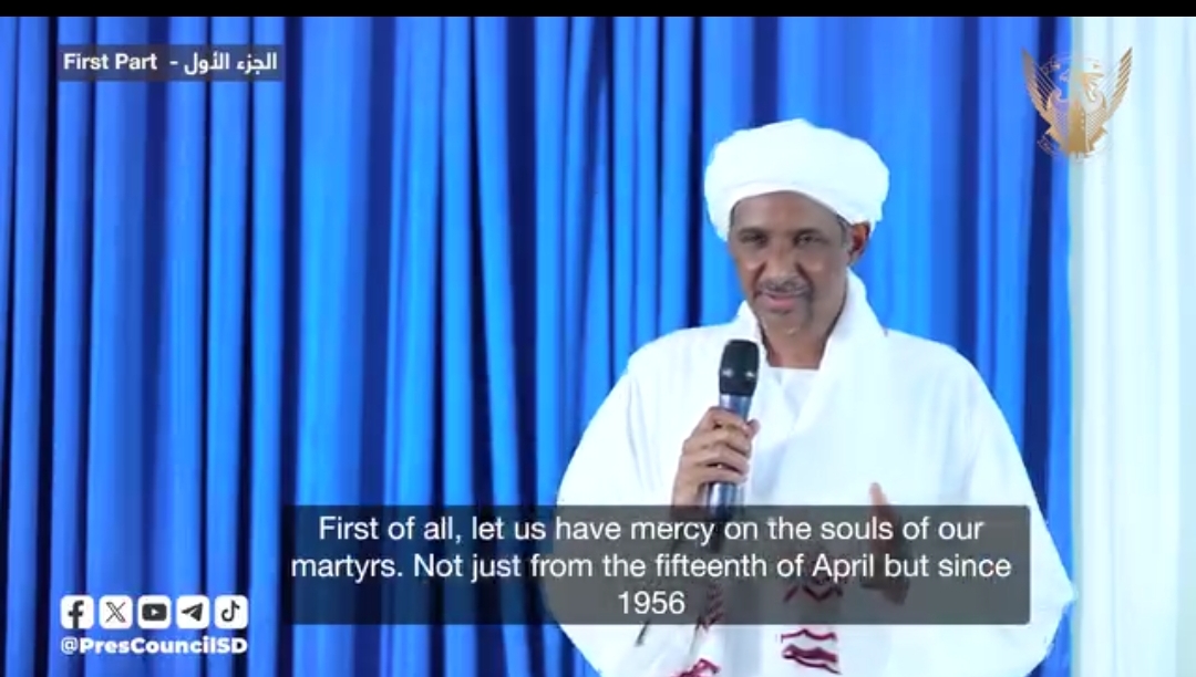 الفريق اول محمد حمدان يكشف أسرار ليلة اندلاع الحرب – نيالا– Sudanjem.net: اتهم رئيس المجلس الرئاسي السوداني وقائد قوات الدعم السريع، الفريق